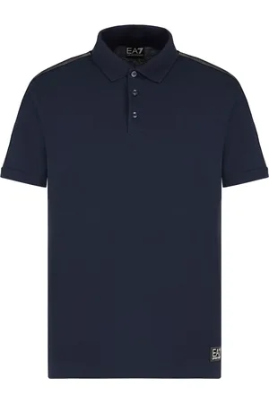EA7 Polo à patch logo