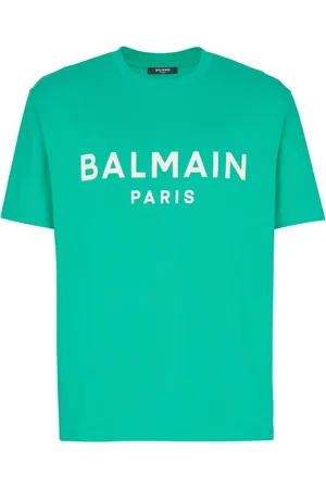 Balmain T-shirt à logo imprimé