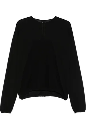 Rick Owens Pull en laine vierge à col rond