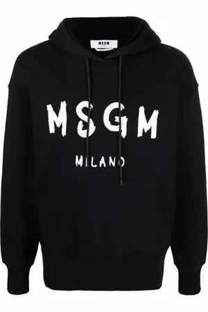 Msgm Hoodie à logo imprimé