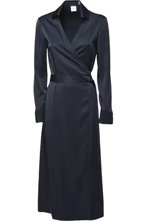 Aspesi Satin wrap dress