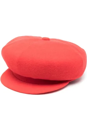 Kangol Casquette en laine à patch logo
