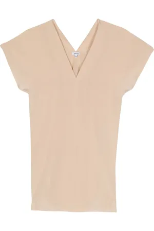 Aspesi Blouse en soie à col v