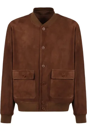 SALVATORE SANTORO Veste bomber en cuir