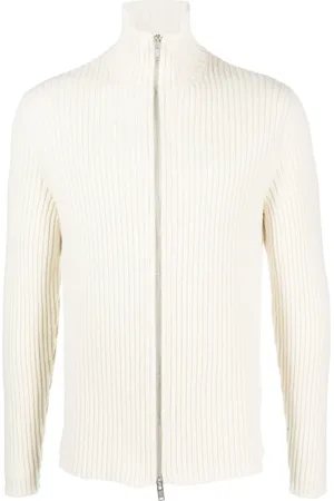 Jil Sander Cardigan zippé à col montant