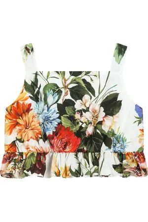 Dolce & Gabbana Haut en coton à fleurs