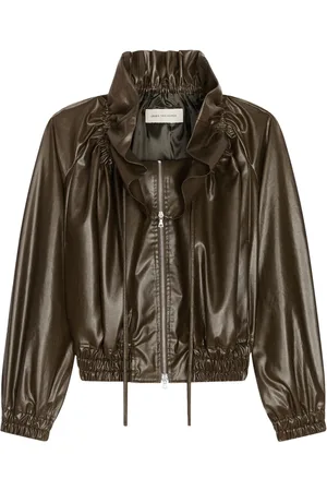 DRIES VAN NOTEN Veste bomber à fini satiné