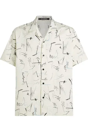 Karl Lagerfeld Chemise imprimée à détail noué