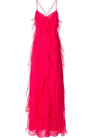 Alberta Ferretti Robe de soirée à volants