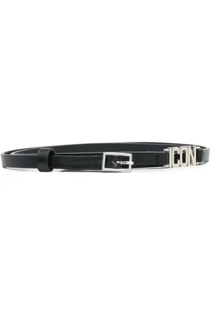 Dsquared2 Ceinture en cuir à logo