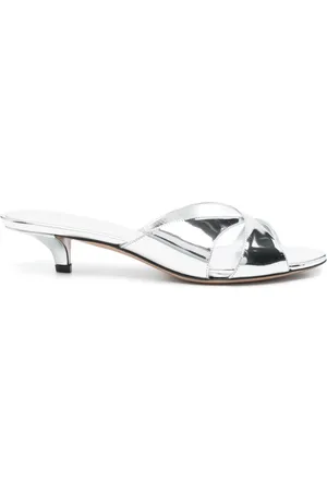 PARIS TEXAS Mules Toy 40 mm en cuir
