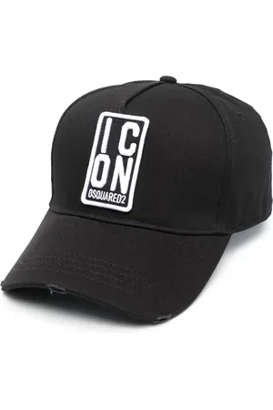 Dsquared2 Casquette en coton à broderies Icon