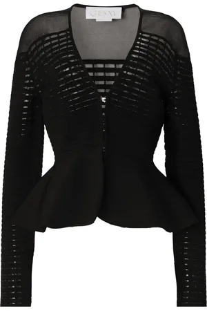 GENNY Cardigan à design péplum