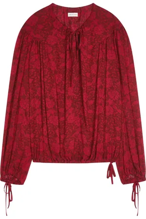 DRIES VAN NOTEN Blouse à fleurs imprimées