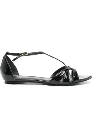 CARRANO Leather flat sandals