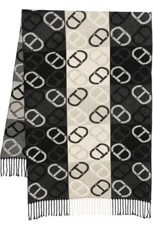 Twin-Set écharpe à motif Oval T en jacquard