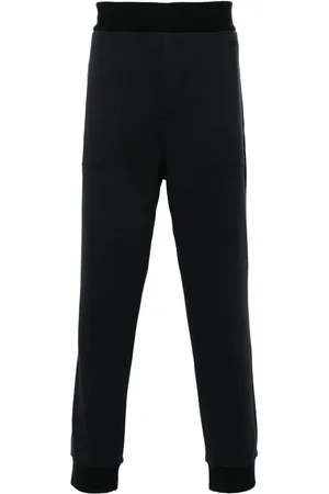 Ermenegildo Zegna Pantalon de jogging à logo brodé