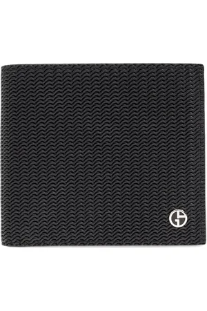 Giorgio Armani Embossed-leather wallet