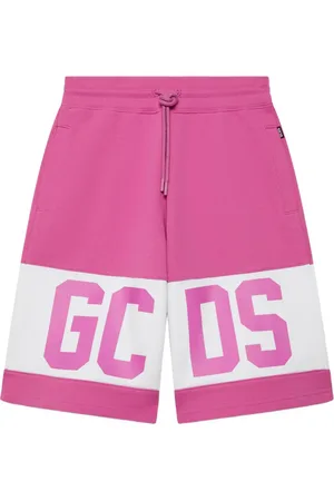 GCDS Short de sport à logo imprimé