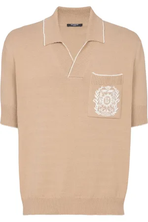 Balmain Polo à broderies