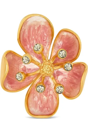 Oscar de la Renta Broche Cherry Blossom