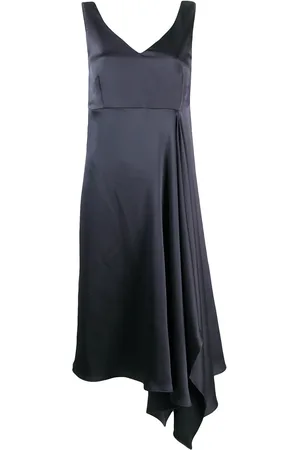 P.A.R.O.S.H. Robe mi-longue drapée