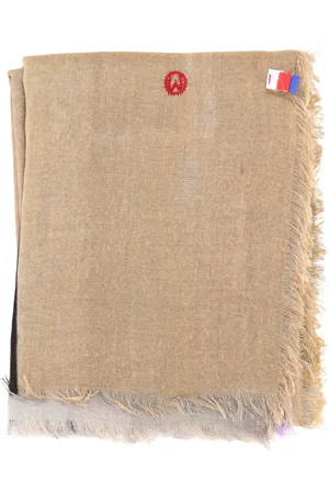 Talking Walls Silk-blend scarf