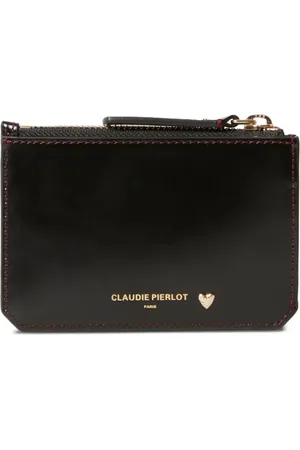 Claudie Pierlot Portefeuille cœur en cuir