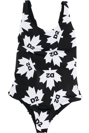 Dsquared2 Maillot de bain à imprimé feuille d