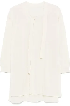 Issey Miyake Sweat à col boutonné au dos