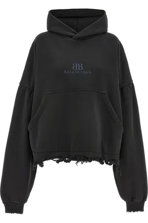 Balenciaga Hoodie à logo brodé