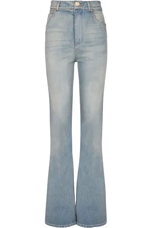 Balmain Jean à patch logo