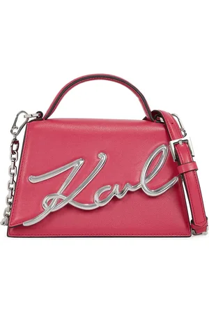 Karl Lagerfeld Sac à main Signature en cuir