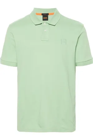 HUGO BOSS Polo à logo appliqué