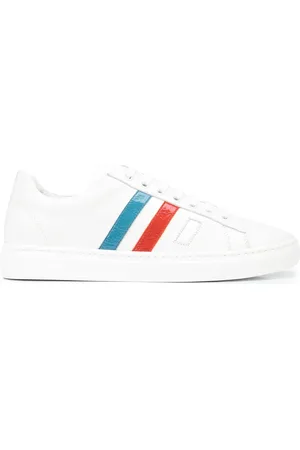 Madison.Maison Baskets 3 Stripe & Your Out en cuir