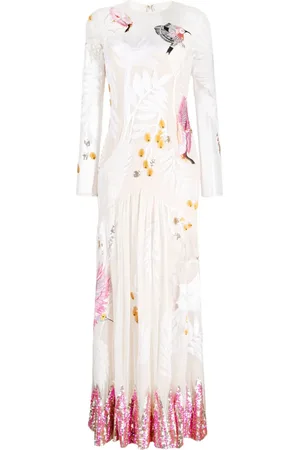 TEMPERLEY LONDON Robe évasée Opera Tatoo à broderies