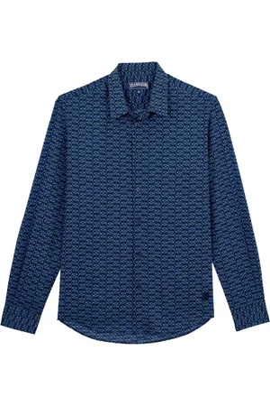 Vilebrequin Chemise en coton à imprimé filet