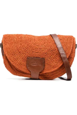 IBELIV Sac à bandoulière Tiako en raphia