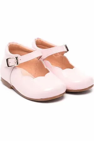 CLARYS Ballerines en cuir à boucles