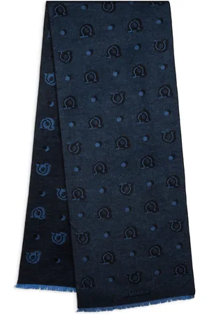 Salvatore Ferragamo écharpe en soie à motif en jacquard