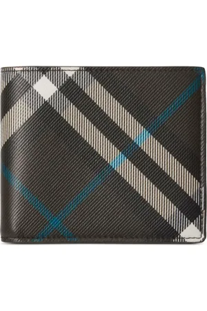 Burberry Portefeuille pliant à carreaux