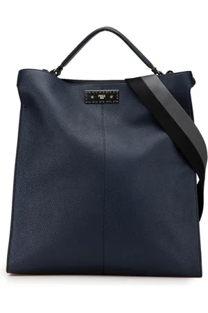 Fendi 2000-2010 Leather Peekaboo X-Lite Fit satchel