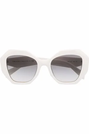 Prada Lunettes de soleil Symbole à monture géométrique