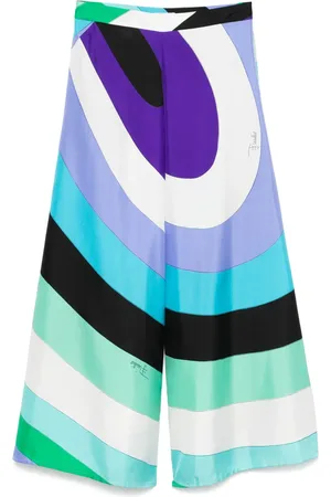 Puccini Pantalon à imprimé Maddalena