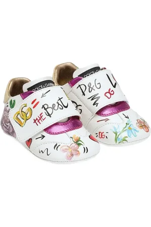 Dolce & Gabbana Chaussures pré-marche à logo imprimé