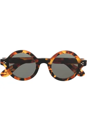 LESCA Lunettes de soleil Saga à monture ronde