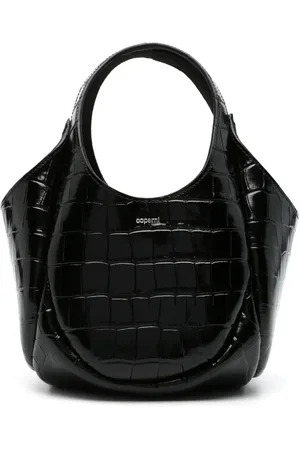COPERNI Mini sac Bucket Swipe à effet peau de crocodile