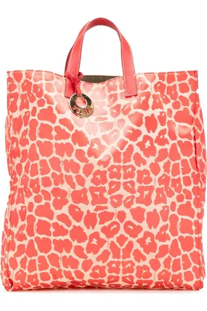 Fendi 2010-2025 Leopard Print Canvas Shopper tote bag
