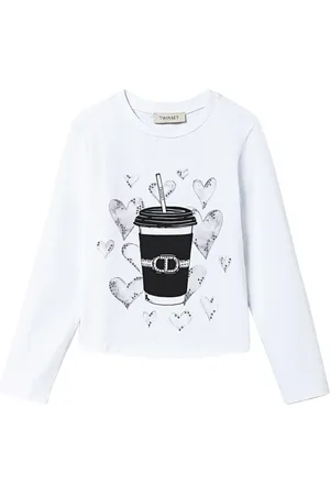 Twin-Set T-shirt à imprimé graphique