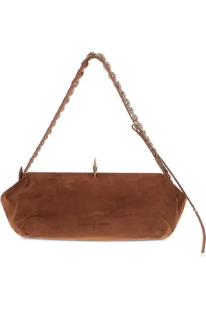 BENEDETTA BRUZZICHES Sac porté épaule en daim Sophia